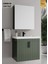 Lizbon 65 cm Lake Yeşil Banyo Dolabı 1