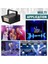 4 Parça Strobe Parti Işıkları, Parlak LED Strobe Işıkları Mini Parti Işıkları Ayarlanabilir Flaş Hızı Kontrolü Parti Sahnesi (Yurt Dışından) 4