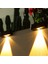Açık Hava Güneş Enerjili Işıklar Güneş Işığı Bahçe Çit Lambası LED Su Geçirmez Güneş Enerjili Merdiven Işığı Yukarı ve Aşağı Avlu Sokak Duvar Lambası (Yurt Dışından) 4