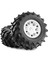 4 Adet 128MM 1/10-Monster Beadlock Tekerlek Jantı Lastik Seti 1/10 Rc Paletli Araba Trx4 D90 D110 Eksenel SCX10 Siyah (Yurt Dışından) 5