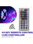 DC12V Rgb LED Kontrol Cihazı + 44 Tuş Uzaktan Kumanda Rgb Kontrol Kutusu 2835 5050 Rgb Işık Şeridi Için Ir Işık Şeridi Kontrol Cihazı (Yurt Dışından) 4