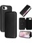 IPhone 16E Tam Koruma Manyetik Karbon Fiber Kart Için Flip Case (Yurt Dışından) 2