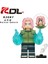 Naruto Yapı Taşları Minifigure Küçük Parçacık Takılabilir Bebek Oyuncak Çantası (Yurt Dışından) 1