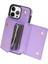 IPhone 13 Pro Akordeon Kart Durumda Kart Tutun Koruyucu Pu ile Uyumlu (Yurt Dışından) 3