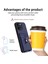 % IPhone 14 Pro Max Benzersiz Doğru Insizyon Kickstand Için Uyumlu Kılıf (Yurt Dışından) 5