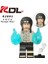 Naruto Yapı Taşları Minifigure Küçük Parçacık Takılabilir Bebek Oyuncak Çantası (Yurt Dışından) 1