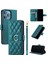 IPhone 13 Pro Manyetik Koruyucu Bilek Kayışı Kart Yuvaları Pu Için Flip Case (Yurt Dışından) 1