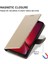 IPhone X/xs Kılıf Darbeye Dayanıklı Manyetik Kapatma Kart Yuvaları ile Uyumlu (Yurt Dışından) 5