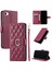 IPhone Se 2020 Se 2020 Için Flip Case Manyetik Koruyucu Bilek Kayışı Kart Yuvaları Pu (Yurt Dışından) 5