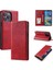 IPhone 15 Pro Max Kart Yuvaları Tutucu Pu Deri Ince Cüzdan Için Flip Case (Yurt Dışından) 5