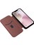 IPhone 16E Tam Koruma Manyetik Karbon Fiber Kart Için Flip Case (Yurt Dışından) 5