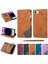 IPhone 16E Manyetik Kapatma Kickstand 5 Kart Sahipleri Için Cüzdan Kılıf (Yurt Dışından) 1