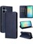 Galaxy A06 Pu Deri Kart Yuvası Saf Renk Rfıd Için Flip Case (Yurt Dışından) 1