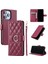 IPhone 15 Pro Max Kart Yuvaları Tutucu Bilek Kayışı Manyetik Pu Için Flip Case (Yurt Dışından) 1