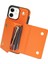 IPhone 12 Akordeon Kart Cüzdan Kılıf Crossbody Kayış Pu ile Uyumlu (Yurt Dışından) 5