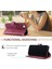 IPhone 15 Pro Max Kart Yuvaları Tutucu Bilek Kayışı Manyetik Pu Için Flip Case (Yurt Dışından) 3