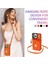 IPhone 14 Pro Akordeon Kart Cüzdan Kılıf Crossbody Kayışı ile Uyumlu (Yurt Dışından) 2