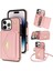 IPhone 16 Pro Akordeon Kart Cüzdan Kılıf Koruyucu Kapak ile Uyumlu (Yurt Dışından) 2