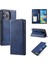 IPhone 16 Pro Pu Deri Kart Yuvaları Tutucu Ince Cüzdan Için Flip Case (Yurt Dışından) 4