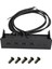 USB Ön Panel Hub 5.25IN 4 Port Yüksek Hızlı Kararlı Tak ve Çalıştır Optik Sürücü Masaüstü Anakart Için Ön Panel (Yurt Dışından) 1
