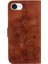 IPhone 16E Cüzdan Kabartmalı Zambak Manyetik Kart Tutucu Için Flip Case (Yurt Dışından) 5
