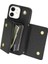 IPhone 12 Akordeon Kart Durumda Flip Cüzdan Durumda Manyetik ile Uyumlu (Yurt Dışından) 4