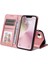 IPhone 16E Kılıf Manyetik Kapatma Kart Yuvaları ile Uyumlu Hassas Flip (Yurt Dışından) 5
