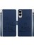 Galaxy S25 Kenar Deri Cüzdan Kart Yuvası Tutucu Kedi Için Flip Case (Yurt Dışından) 1