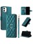 IPhone 12 Mini Koruyucu Pu Deri Kart Yuvaları Tutucu Bilek Için Flip Case (Yurt Dışından) 1
