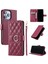 IPhone 13 Pro Max Manyetik Kart Yuvaları Tutucu Pu Deri Için Flip Case (Yurt Dışından) 1