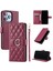 IPhone 16 Pro Max Manyetik Pu Deri Kart Yuvaları Tutucu Için Flip Case (Yurt Dışından) 5
