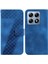 Telefon Kılıfı Için 14T Kabartmalı Desen Cüzdan Flip Folio Kapak Pu (Yurt Dışından) 1
