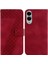 Galaxy S25 Kenar Flip Folio Kapak Için Telefon Kılıfı Kart Yuvası Fonksiyonu (Yurt Dışından) 1