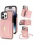 IPhone 12 Pro Akordeon Kart Cüzdan Kılıf Pu Deri Kart ile Uyumlu (Yurt Dışından) 1