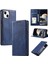 IPhone 13 Mini Pu Deri Ince Cüzdan Kart Yuvaları Tutucu Için Flip Case (Yurt Dışından) 5