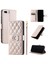 IPhone 7 Plus Pu Deri Kart Yuvaları Tutucu Bilek Kayışı Için Flip Case (Yurt Dışından) 1