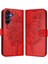 Galaxy A16 4g Kabartma Kelebek Manyetik Kapak Kapak Için Kılıf (Yurt Dışından) 5
