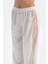 Beyaz Dantel Detaylı Saten Brıde Pantolon 5