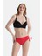 Kırmızı Yanı Büzgülü Bikini Alt 1