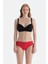 Kırmızı Yanı Büzgülü Bikini Alt 2