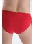 Kırmızı Yanı Büzgülü Bikini Alt 5