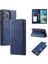 IPhone 14 Pro Manyetik Koruyucu Pu Deri Kart Yuvaları Için Flip Case Ince (Yurt Dışından) 1