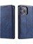 IPhone 14 Pro Manyetik Koruyucu Pu Deri Kart Yuvaları Için Flip Case Ince (Yurt Dışından) 2