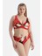 Multicolor Yüksek Bel Bikini Alt 4