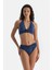 Multicolor Üçgen Geniş Bikini Üst 4