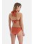 Kahverengi Straplez Bikini Üst 2