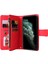 IPhone 11 Pro Vaka Kart Yuvaları Manyetik Kapatma Cüzdan ile Uyumlu (Yurt Dışından) 3