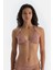 Kahverengi Üçgen Küçük Bikini Üst 1