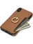IPhone X/ IPhone x S Koruyucu Kapak Kılıf Kickstand Pu ile Uyumlu (Yurt Dışından) 5