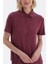 Bordo Basıc Gömlek Pantolon Pijama Takımı 5